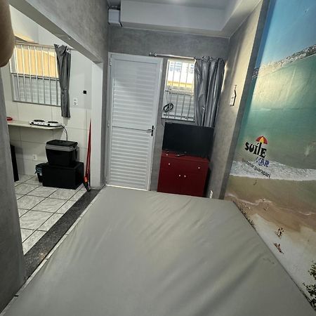 Suite Mar 210 - Economica E Compacta - Praia Do Morro - Predio Frente Mar Com Elevador, Atravessou A Avenida, Ja Esta Na Praia - Garagem - Internet Guarapari Eksteriør billede