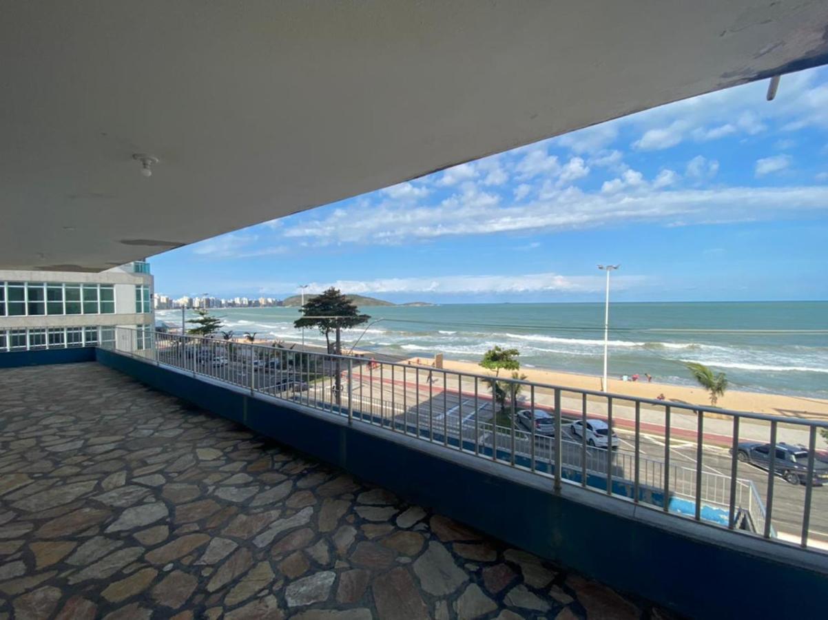 Suite Mar 210 - Economica E Compacta - Praia Do Morro - Predio Frente Mar Com Elevador, Atravessou A Avenida, Ja Esta Na Praia - Garagem - Internet Guarapari Eksteriør billede