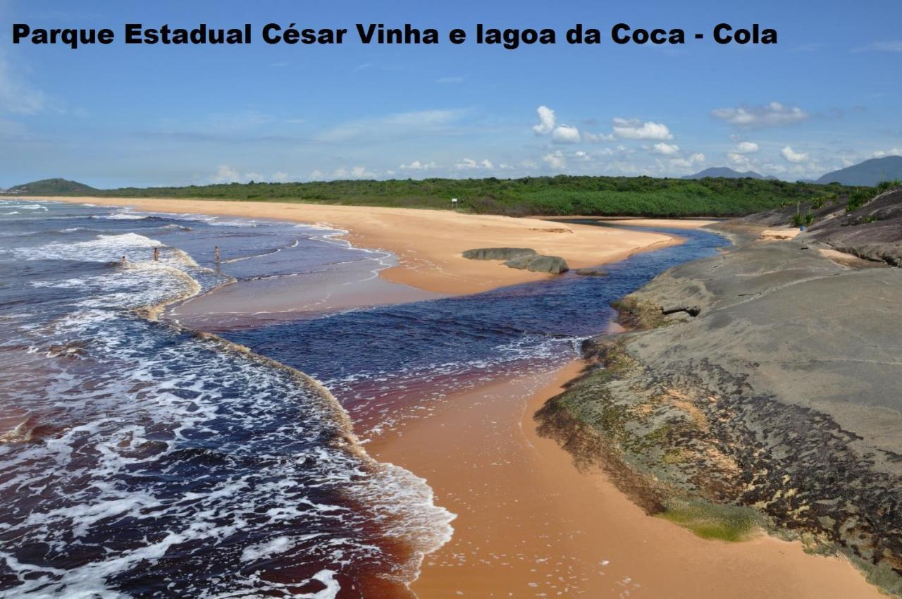 Suite Mar 210 - Economica E Compacta - Praia Do Morro - Predio Frente Mar Com Elevador, Atravessou A Avenida, Ja Esta Na Praia - Garagem - Internet Guarapari Eksteriør billede